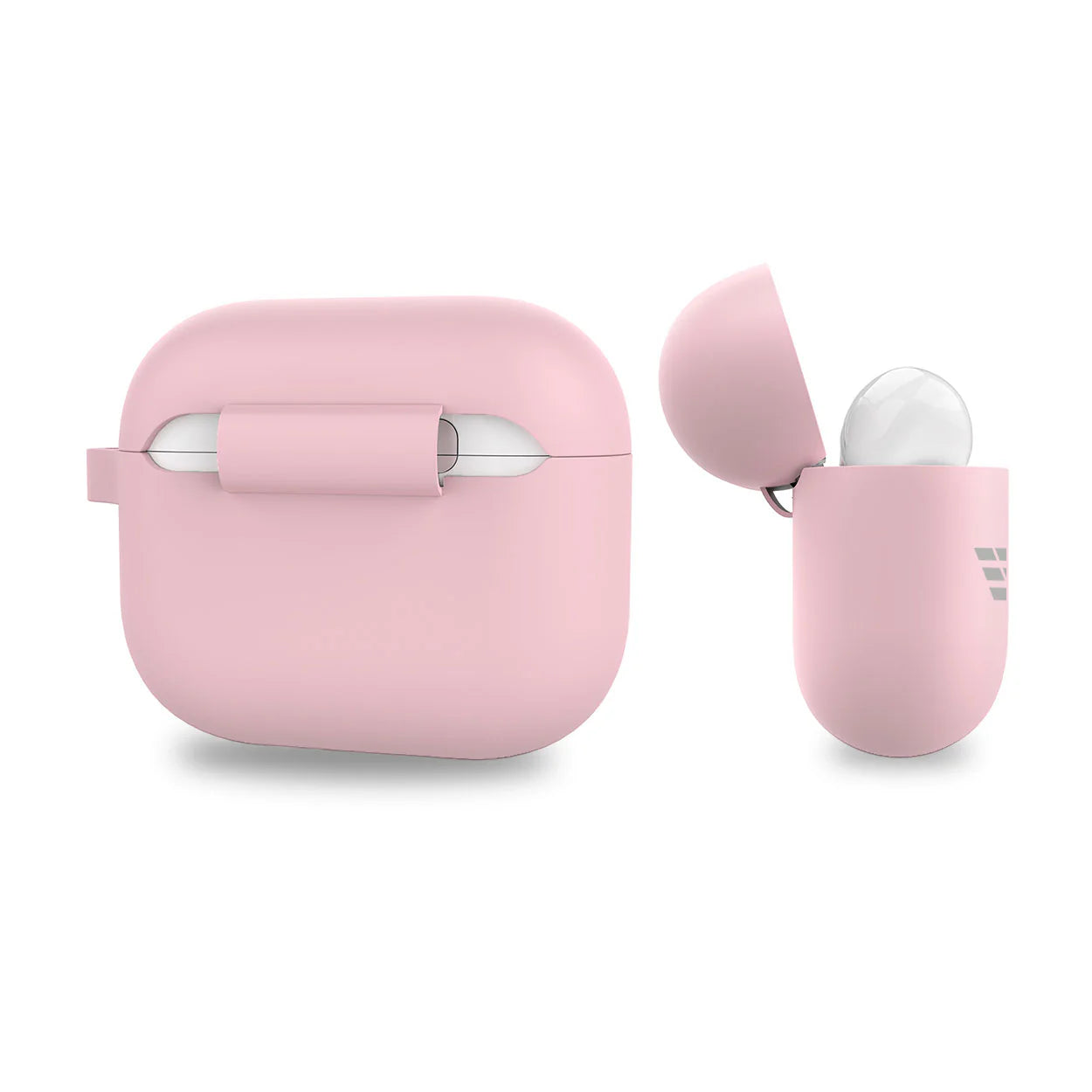 Baykron PT-P148 Airpod pro 3 Silicone Case W/Carabiner Pink