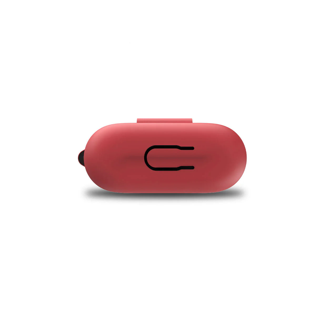 Baykron PT-P148 Airpod pro 3 Silicone Case W/Carabiner RED