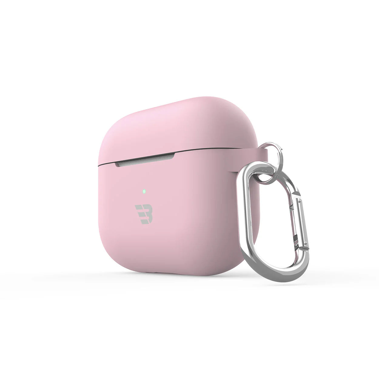 Baykron PT-P148 Airpod pro 3 Silicone Case W/Carabiner Pink