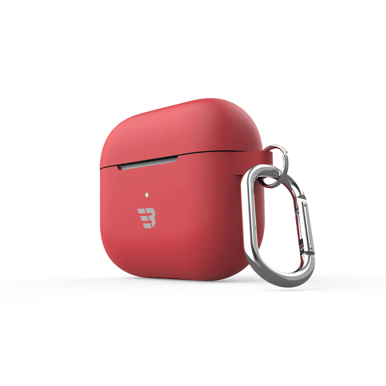 Baykron PT-P148 Airpod pro 3 Silicone Case W/Carabiner RED