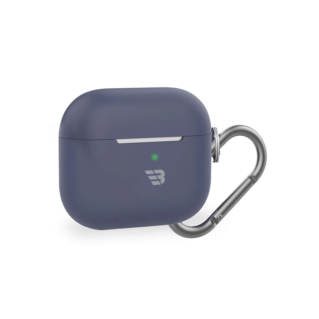 Baykron Airpod pro 3 Silicone W/Carabiner Midnight Blue