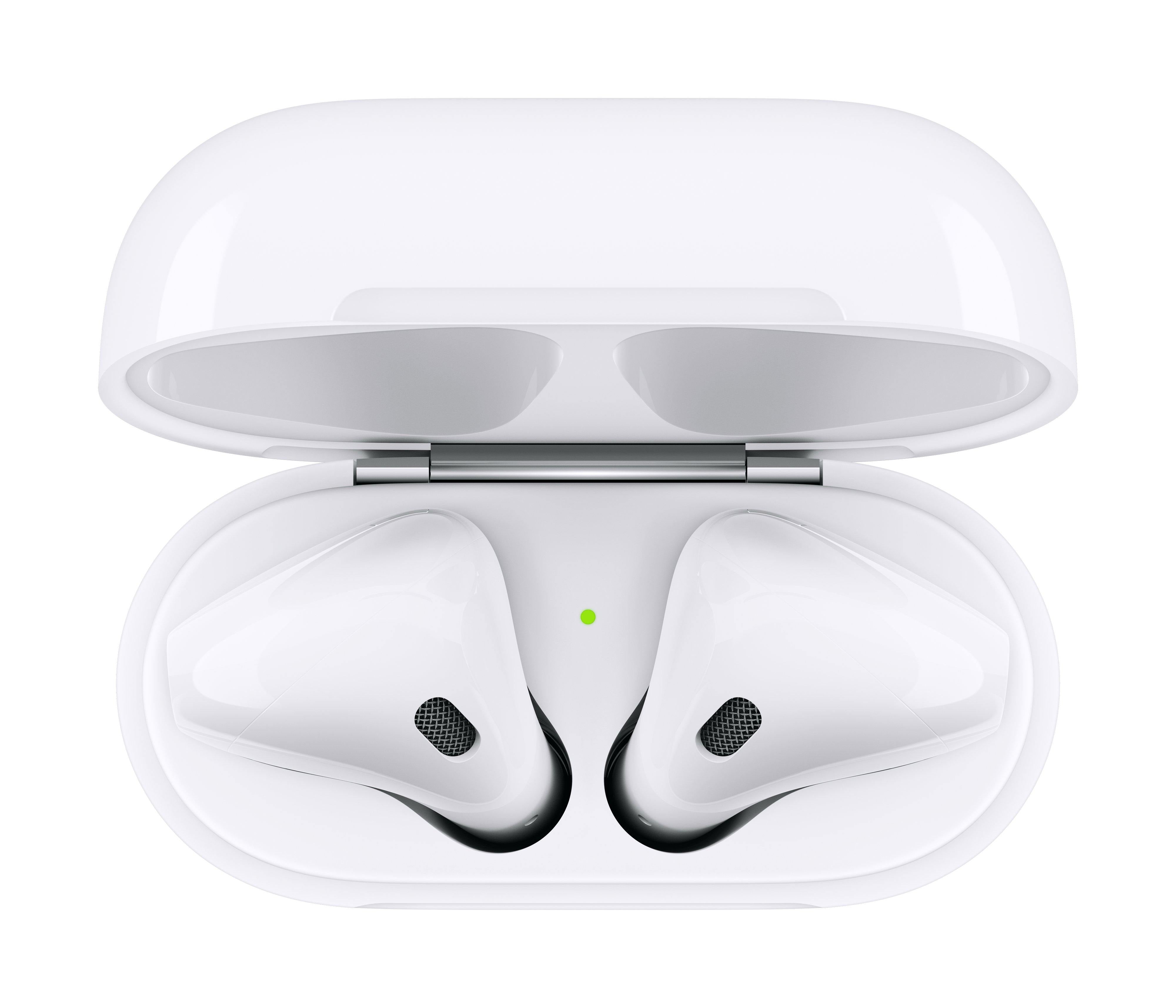سماعات AirPods مع علبة شحن