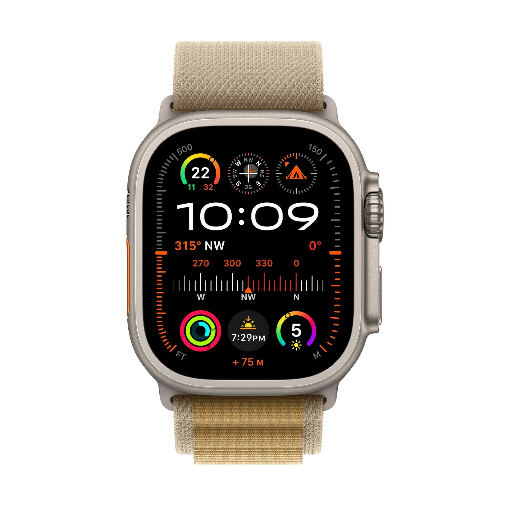 Apple Watch Ultra 2 GPS + Cellular 49mm Natural Titanium Cas