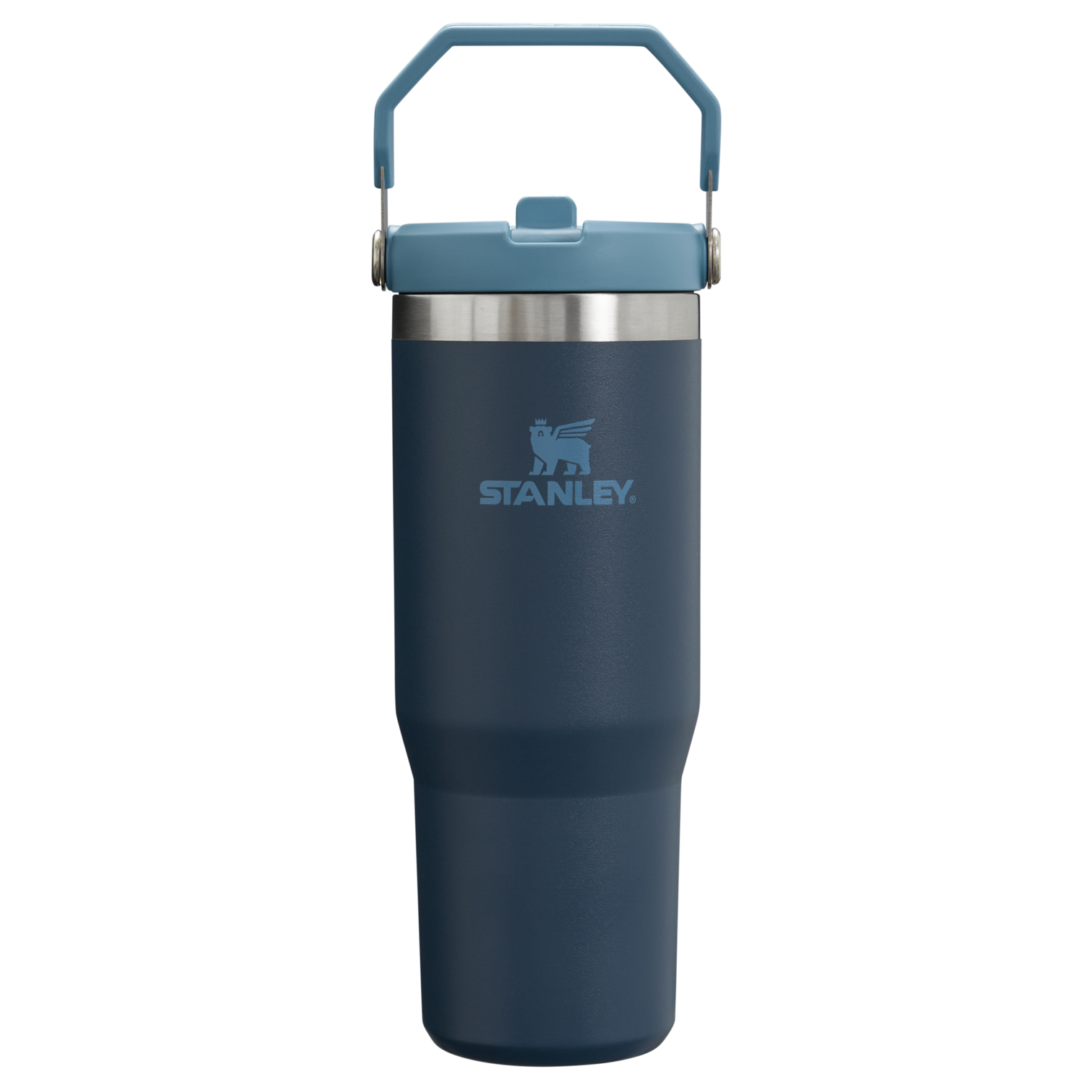 Stanley Ice Flow Go 870Ml 30Oz Flip Straw Wtr Btl Navy