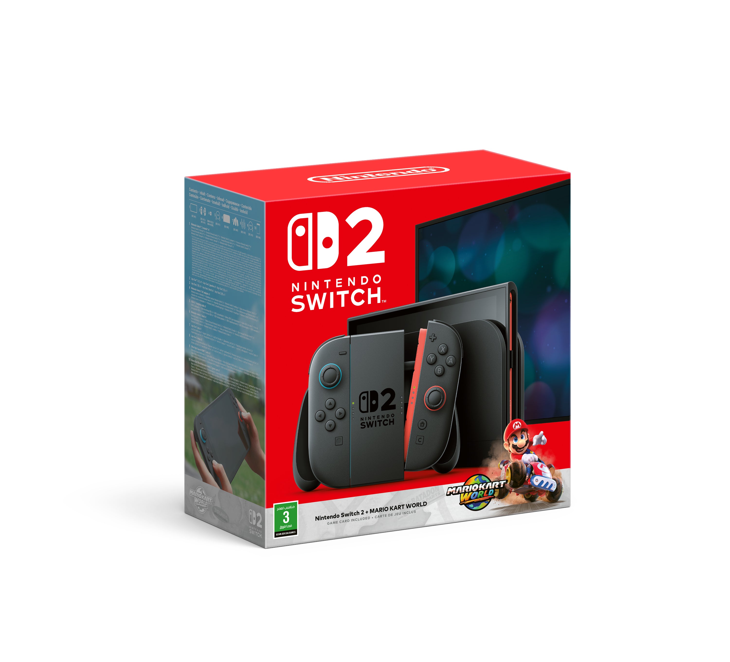 NINTENDO SWITCH 2 LB/LR MARIO KART WORLD BUNDLE