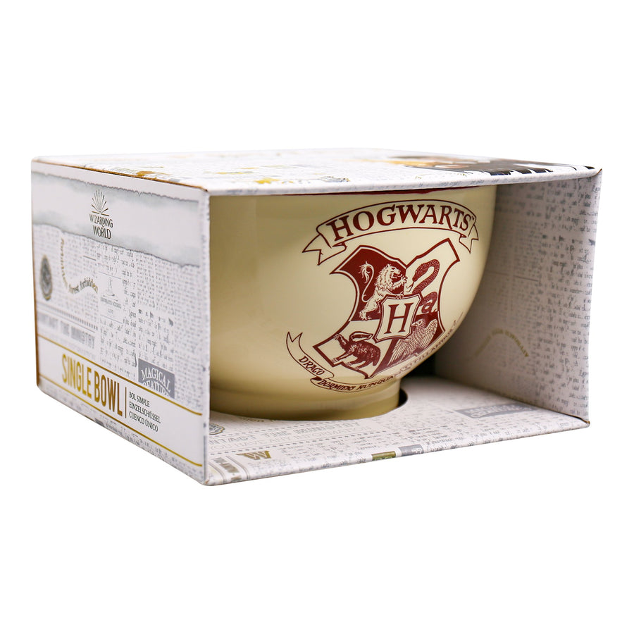 Halfmoon Bay Bowl Ceramic Boxed Harry Potter Hogwarts Crest