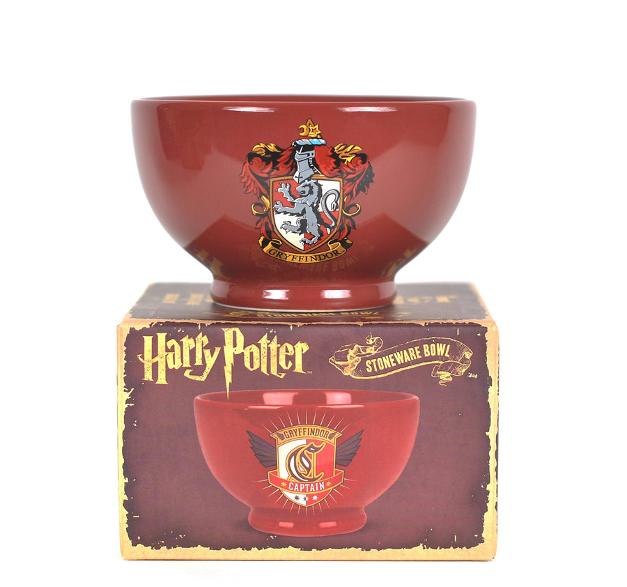 Halfmoon Bay Bowl Ceramic Boxed Harry Potter Gryffindor