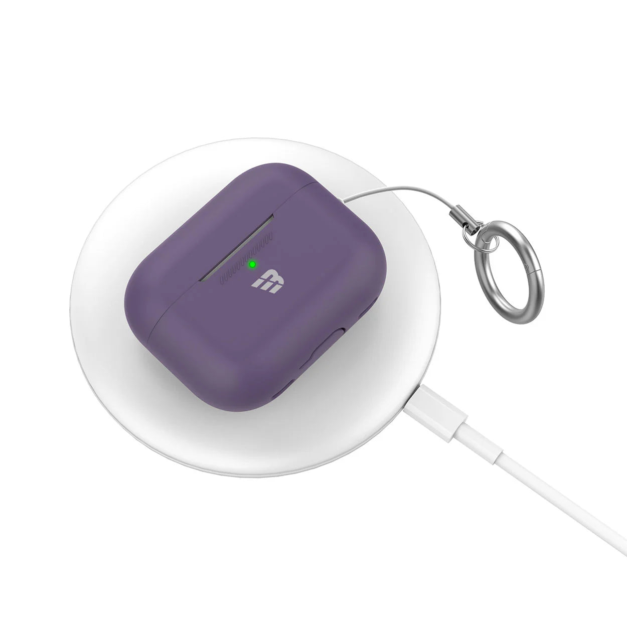 Baykron BKR-P187-DP Airpods 2nd Gen Deep Purple
