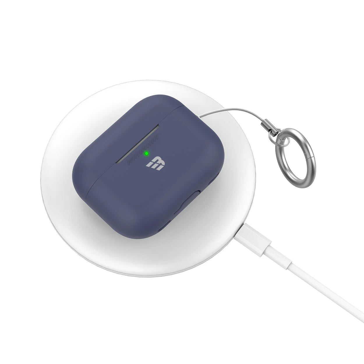Baykron BKR-P187-MB Airpods Pro 2nd GEN Mid-Blue