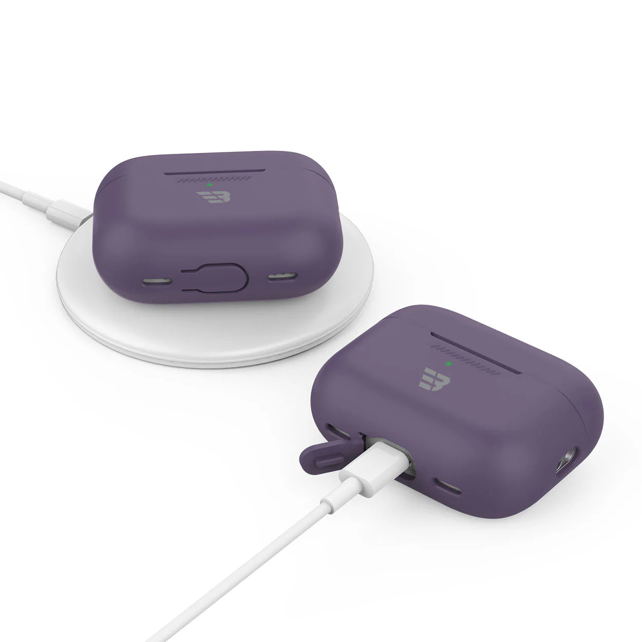 Baykron BKR-P187-DP Airpods 2nd Gen Deep Purple