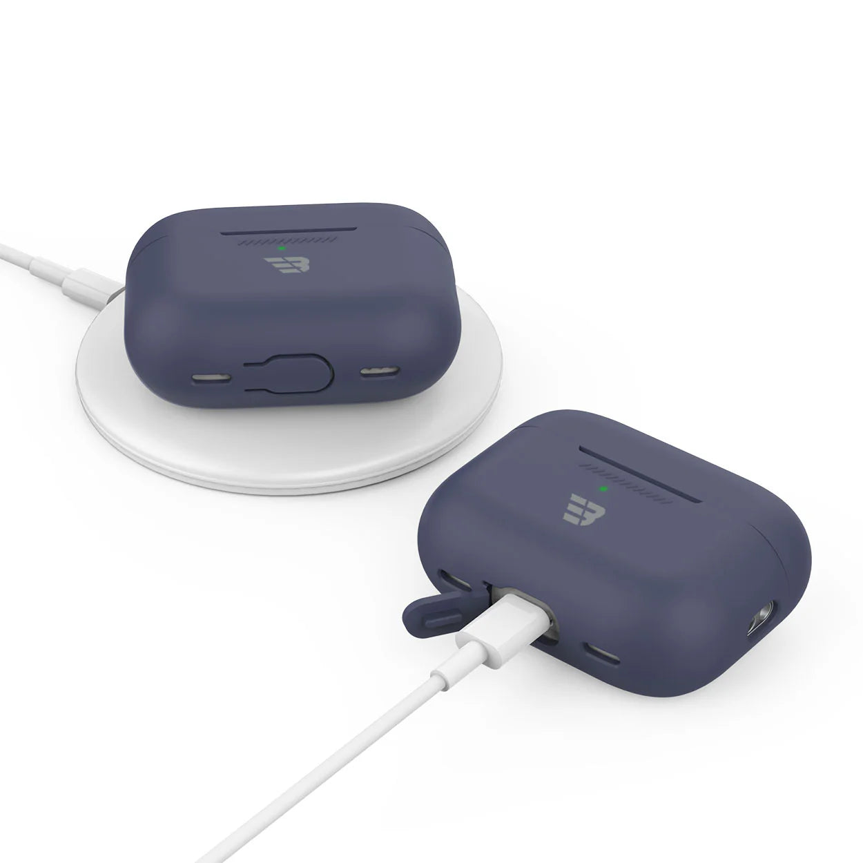 Baykron BKR-P187-MB Airpods Pro 2nd GEN Mid-Blue