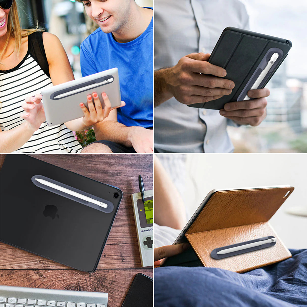 Baykron BA-PT112-NVY Apple pencil holder navy