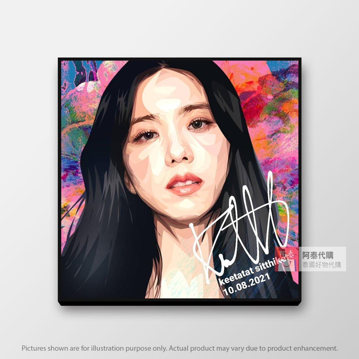 BLACKPINK Jisoo v2 Pop Art