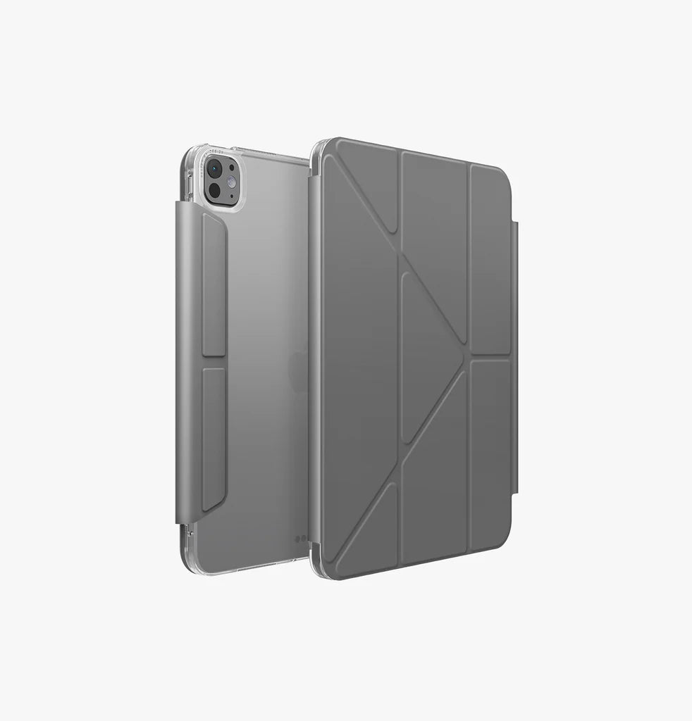 UNIQ CAMDEN CLICK NEW IPAD PRO 13 (2024) - RHINO GREY (RHINO GREY)