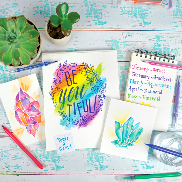 Ooly Chroma Blends Watercolor Pad 8 X 10