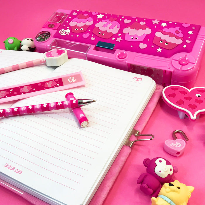 Tinc Mallo Filled Pop-Out Compartment Pencil Case