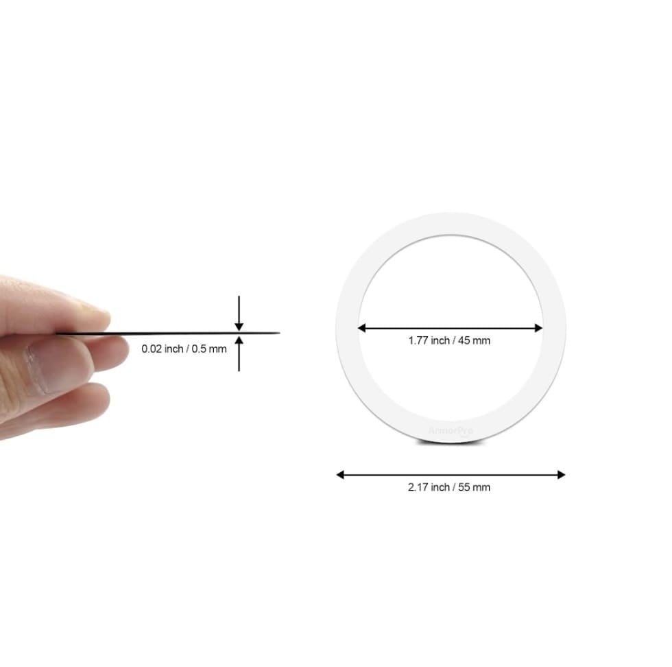 ArmorPro Metal Ring White