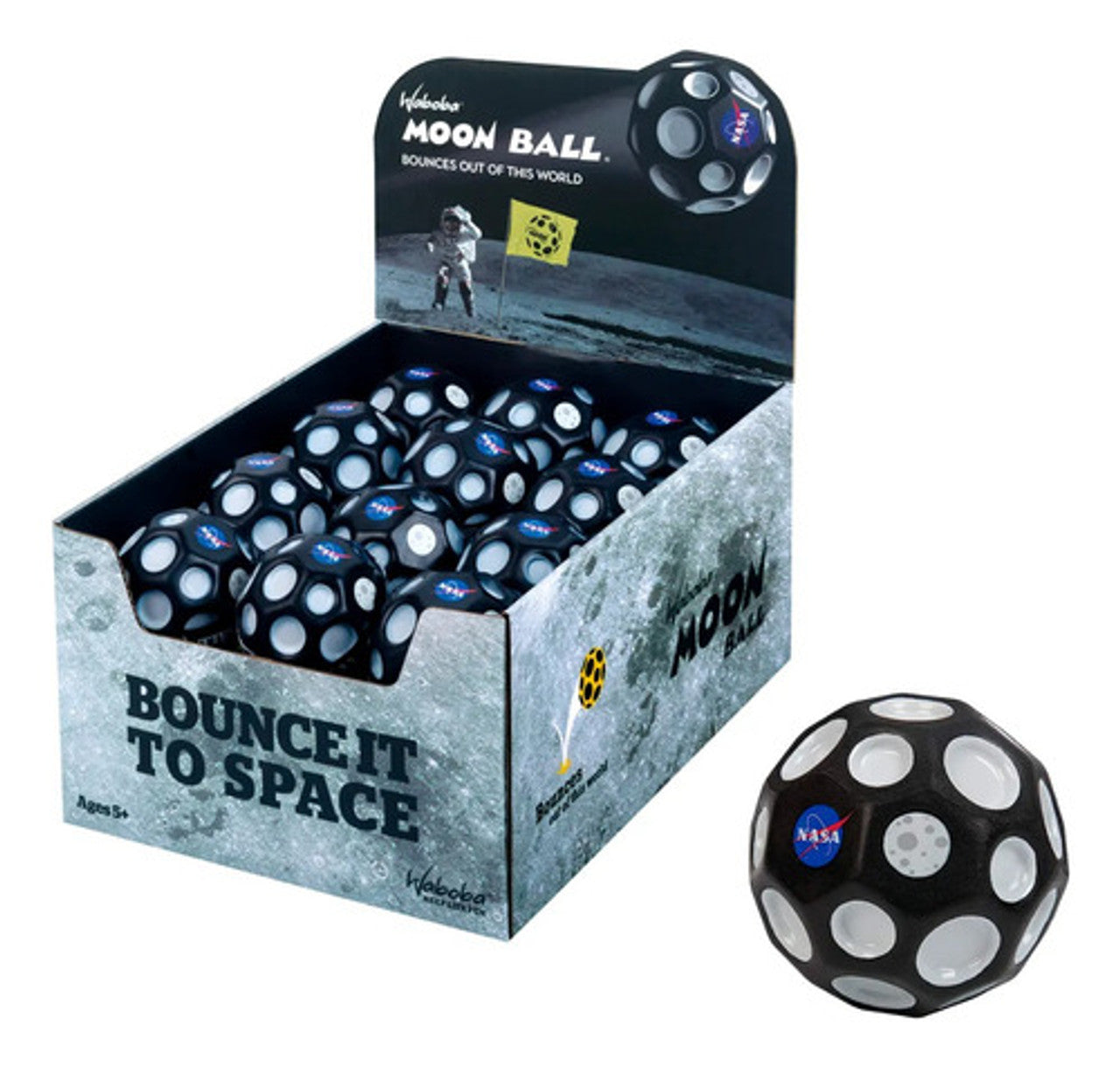 Waboba NASA Moon Ball Bulk for Dump bin