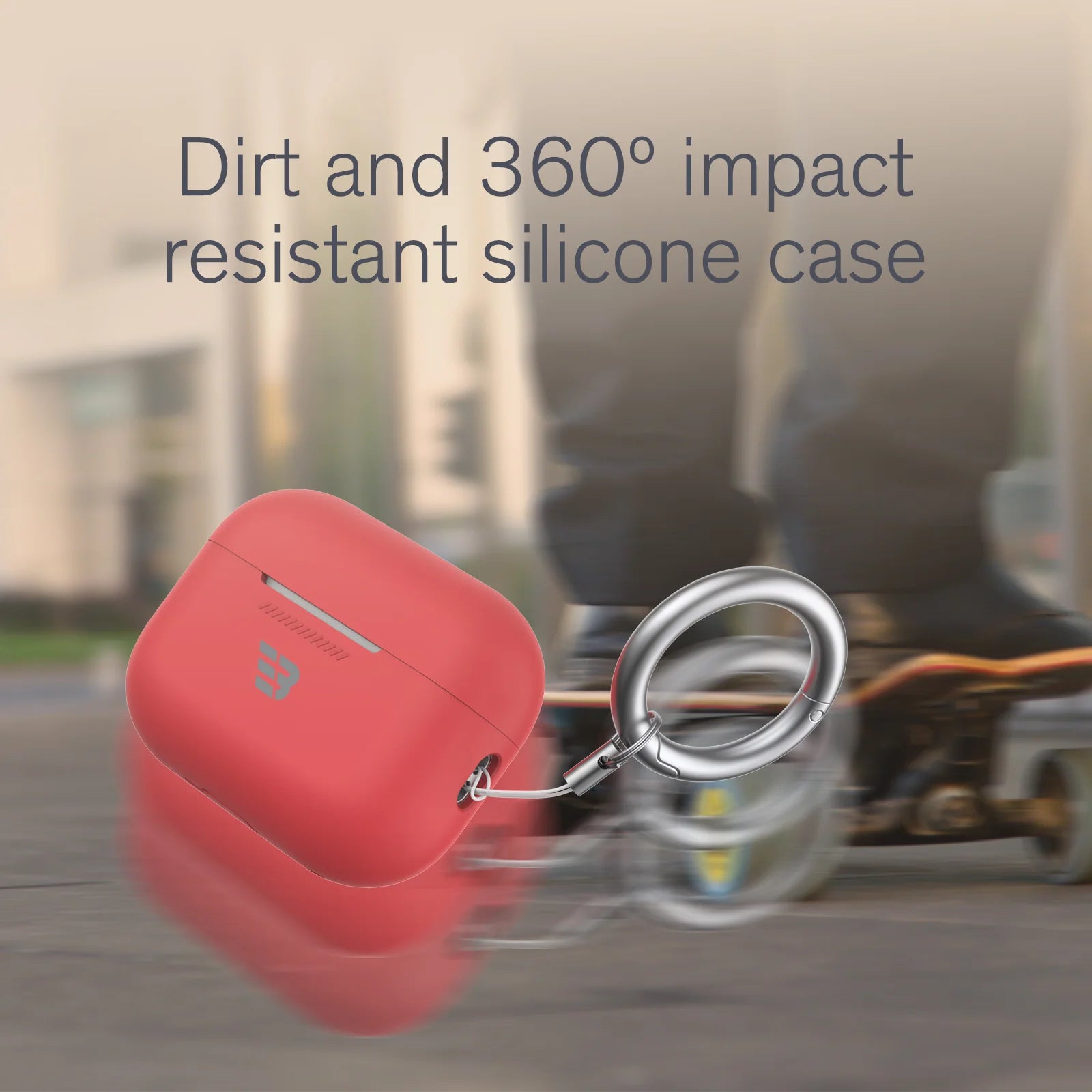 Baykron BKR-P187-RED Airpods Pro 2nd Gen RED