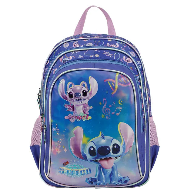 Stitch 14" Backpack With 2 Compartments & 2 Side Pockets