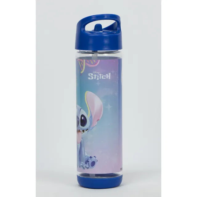 Stitch Water Bottle 500 Ml, Tritan Plastic Bpa Free 4300Dsh