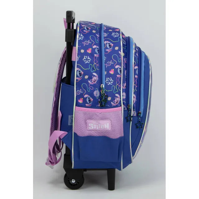 Stitch 16" Trolley Backpack, 3 Compartments & 2Sp 7417Dsh