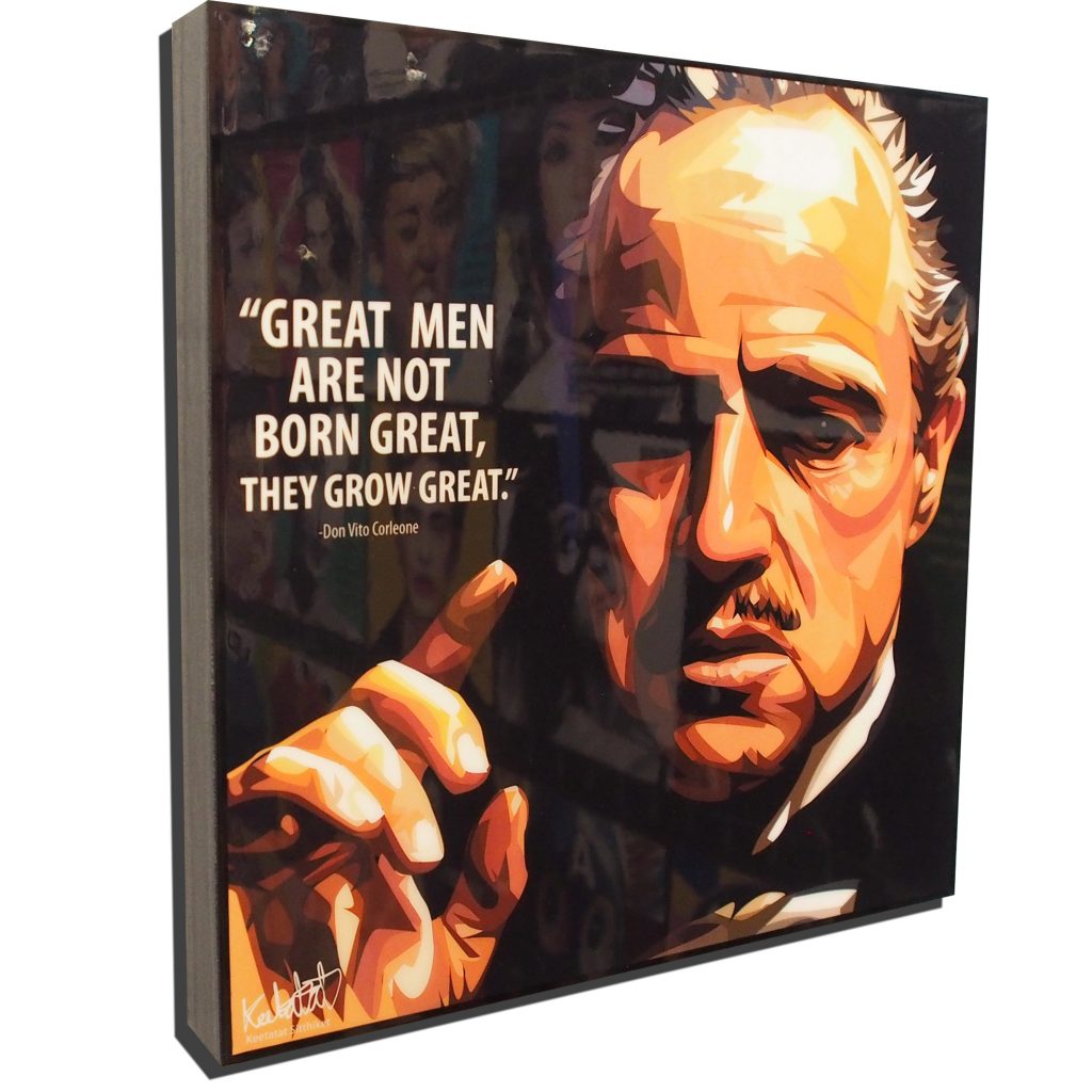 The Godfather, Don Vito Corleone Pop Art Poster