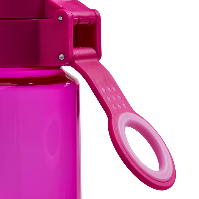 Pink Flip and Clip Water Bottle