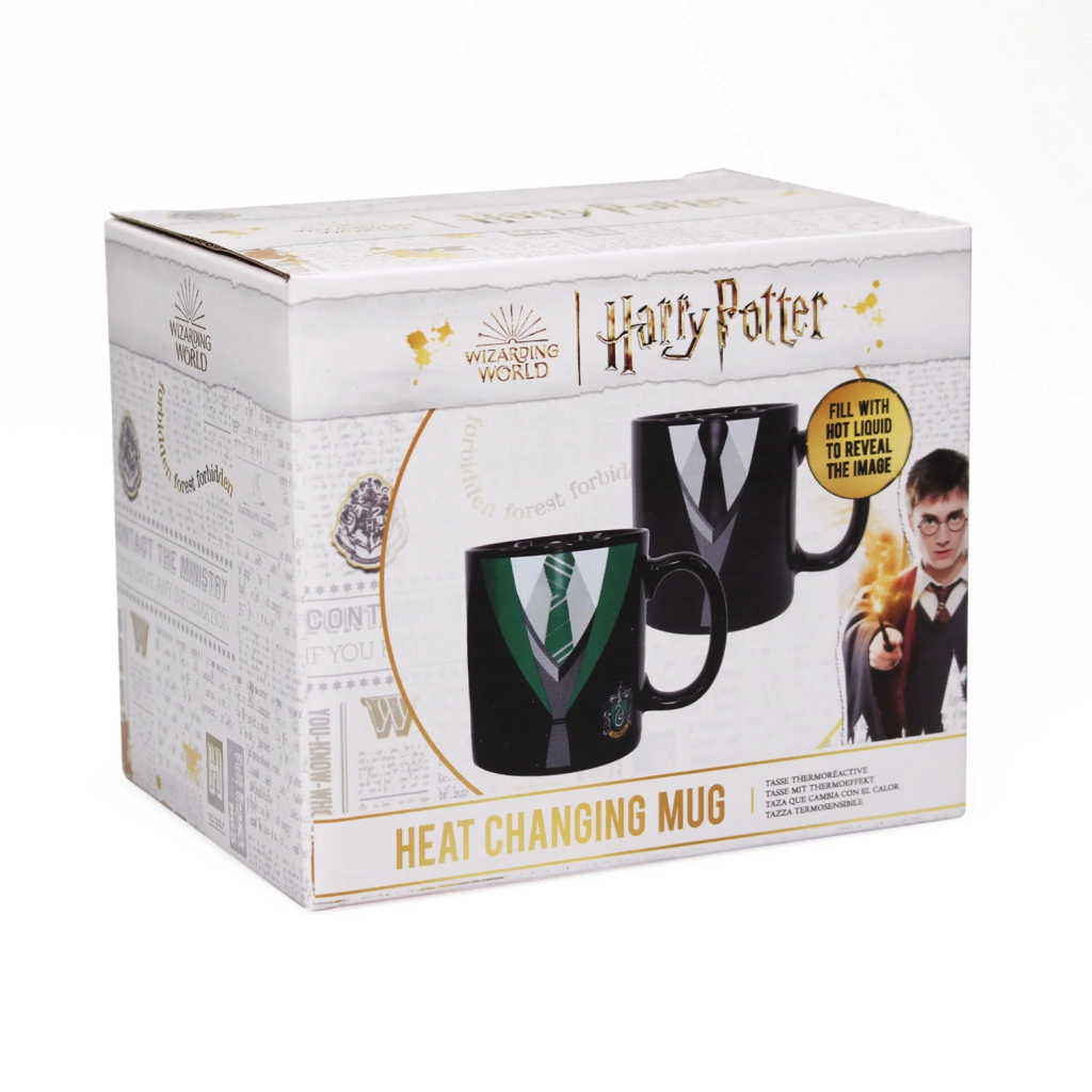 Mug Heat Chg. Boxed 400Ml Harry Potter Uniform Slytherin