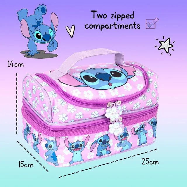 Fringoo Double Decker Lunch Bag - Stitch