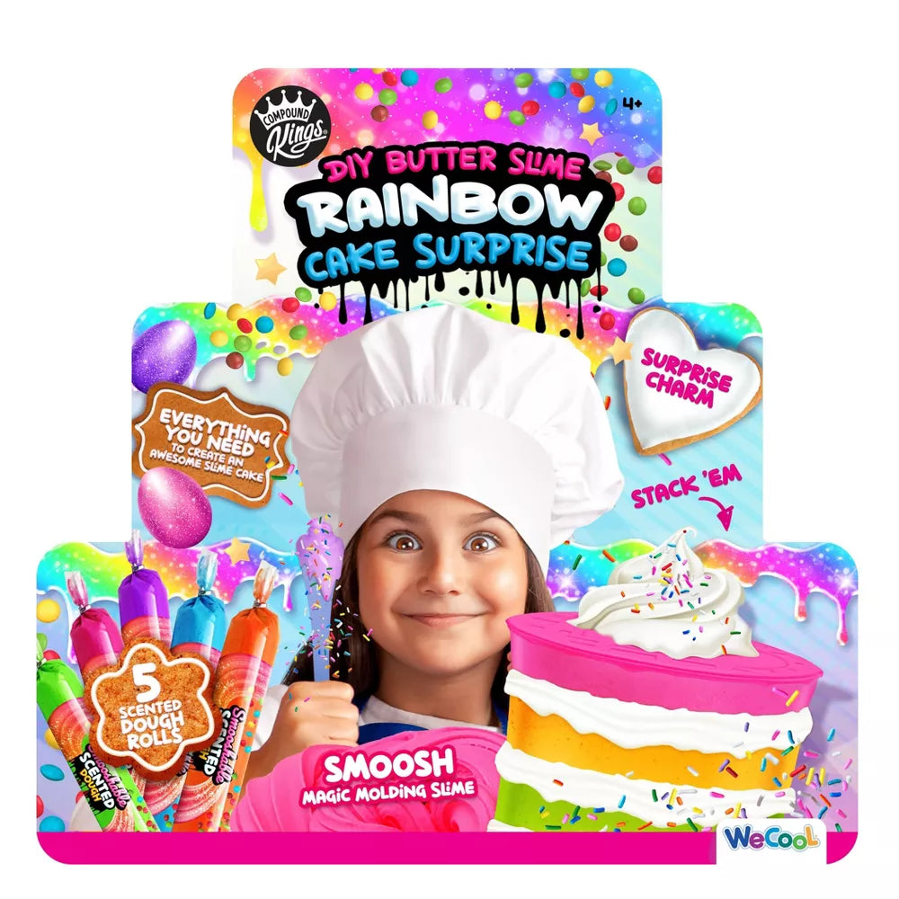 Diy Butter Rainbow Cake Surprise