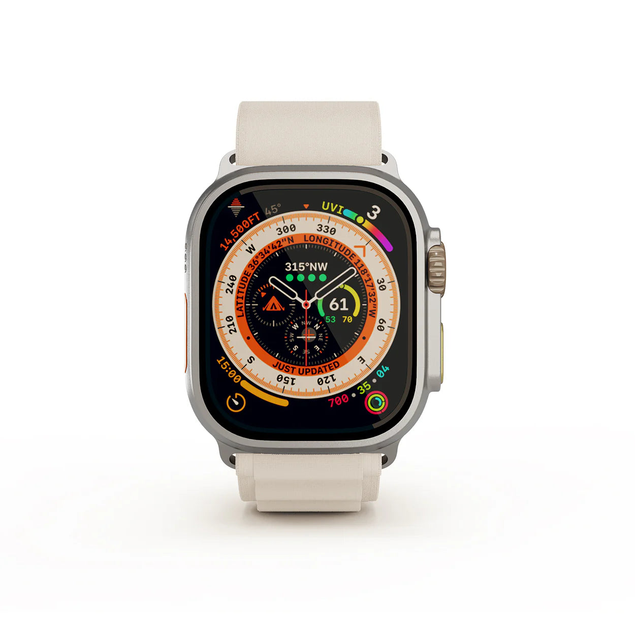 BAYKRON Tempered Glass Shield for Apple Watch Ultra™ 49mm