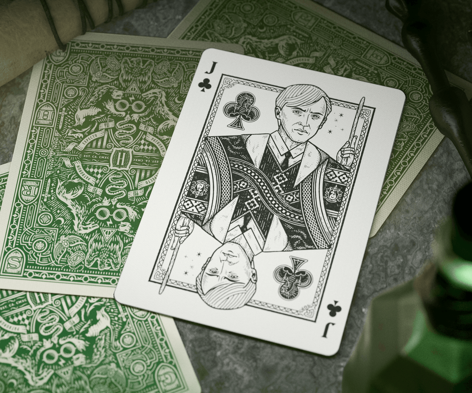 Theory11 Playing Cards Harry Potter Green -Slytherin
