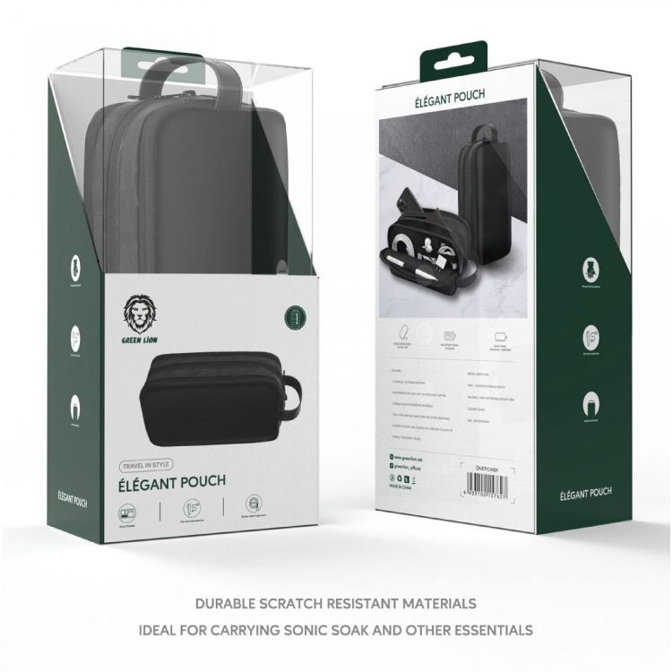 جرين ليون: حقيبة أنيقة سوداء