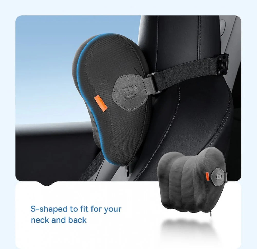 Baseus ComfortRide Series Car Headrest Pillow Cluster Black