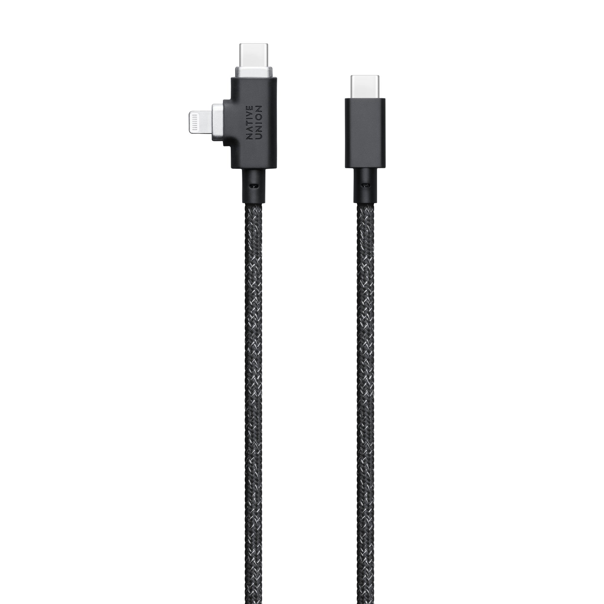 Native Union Belt 2.4M Cable Duo Pro 240W Usb C To C + Lightining Cosmos