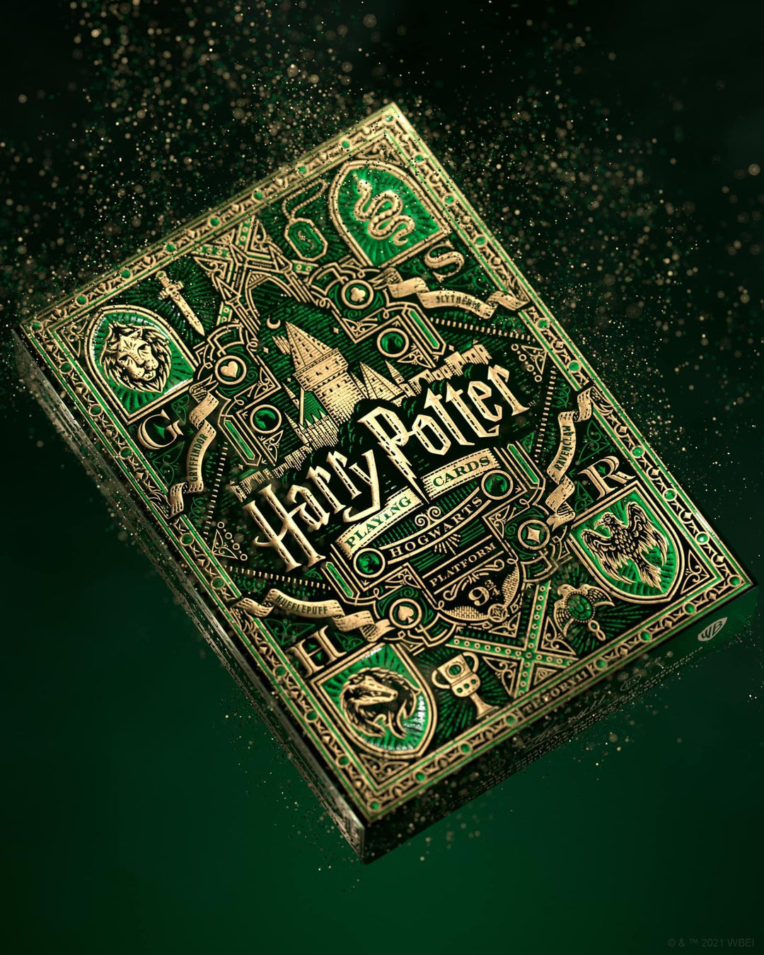 Theory11 Playing Cards Harry Potter Green -Slytherin