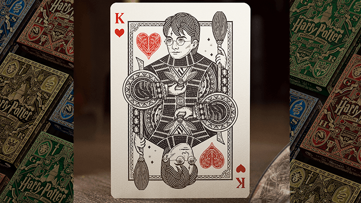 Theory11 Playing Cards Harry Potter Green -Slytherin