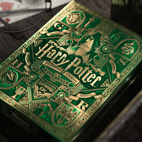 Theory11 -Playing Cards Harry Potter Green -Slytherin |DNA KSA