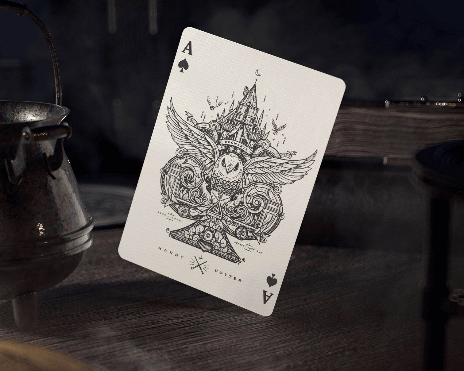 Theory11 Playing Cards Harry Potter Red