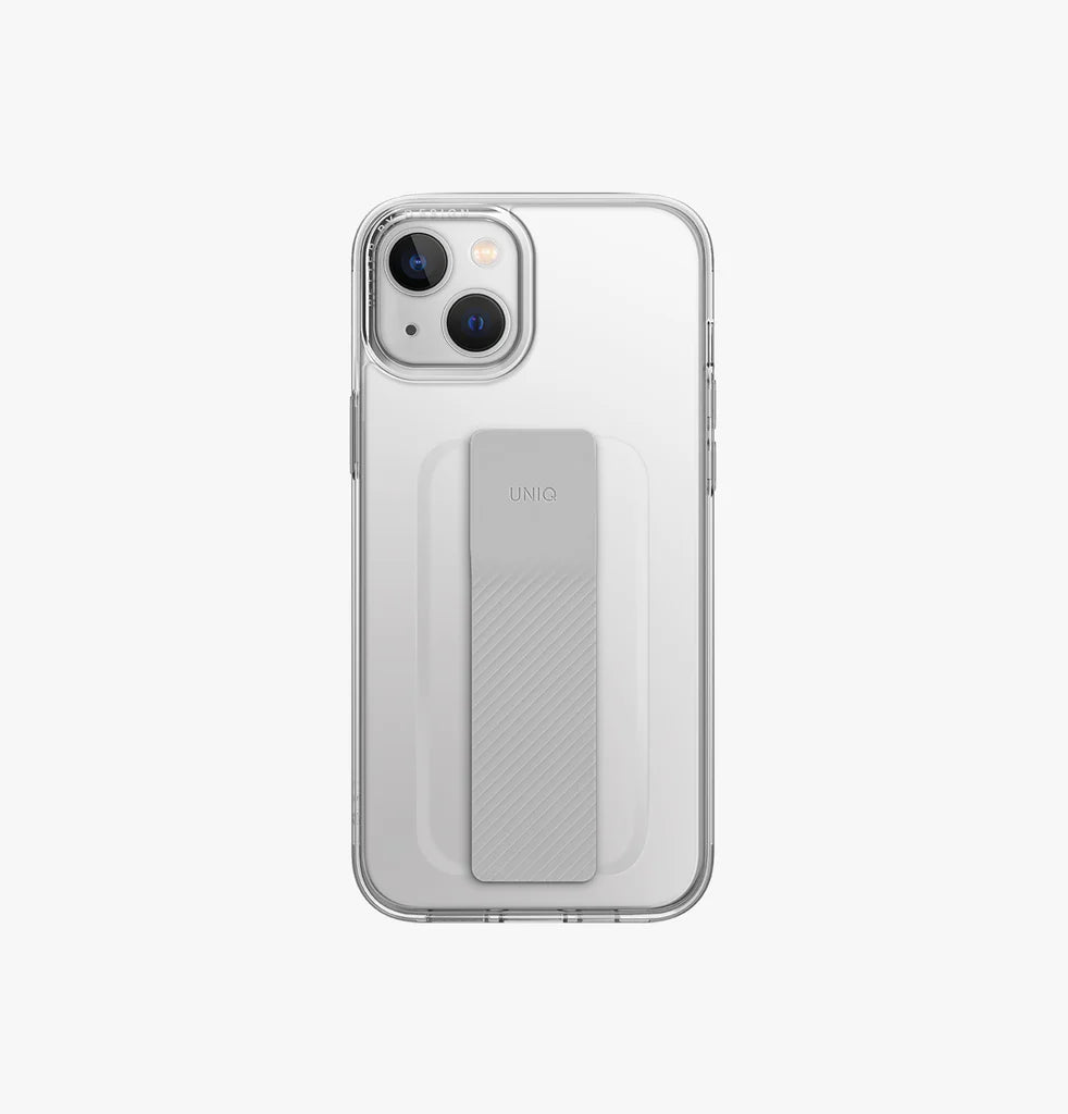 Uniq Hybrid iPhone 14 Heldro Mount Series Lucent Clear Case