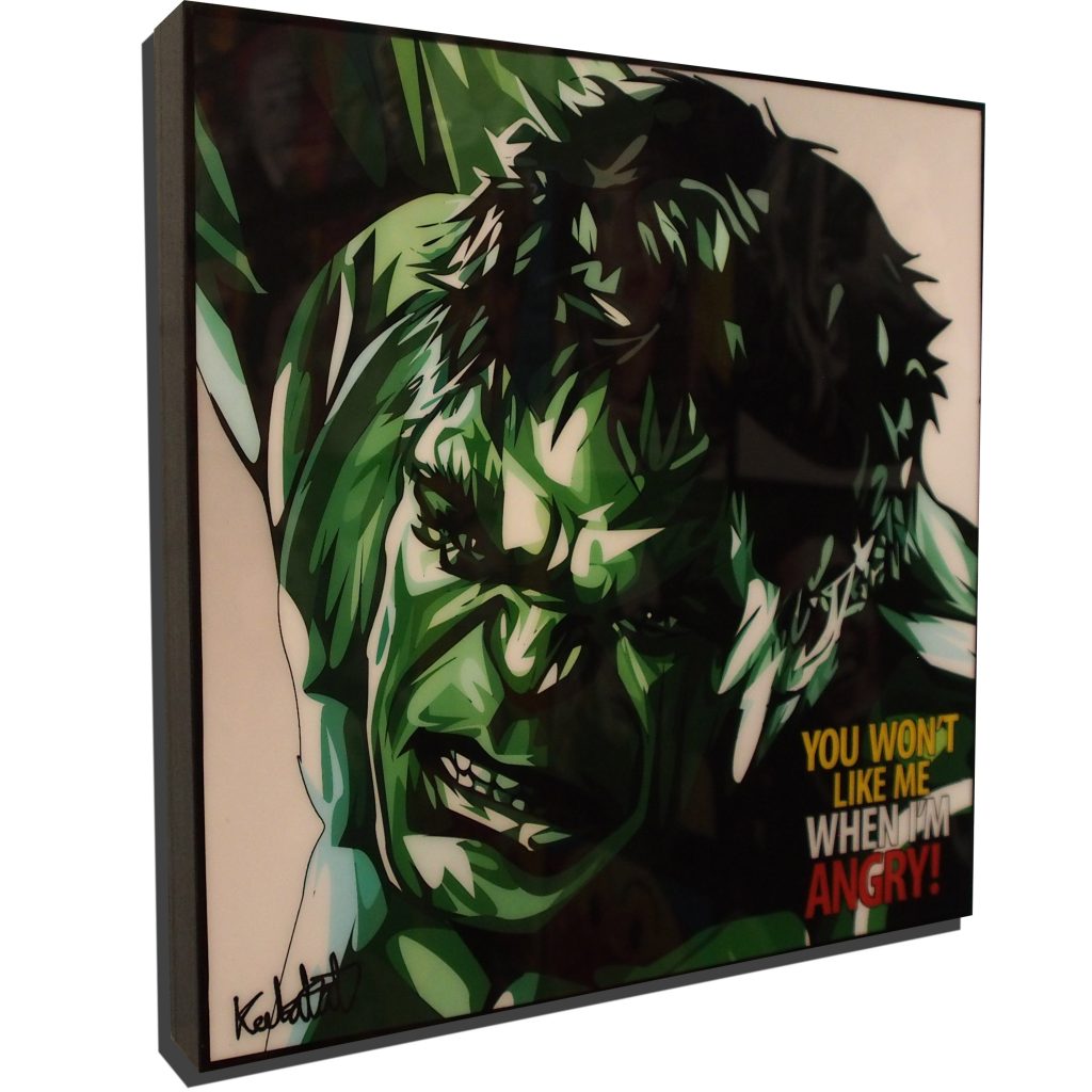 Hulk Pop Art Poster “You won’t like me when I’m angry”
