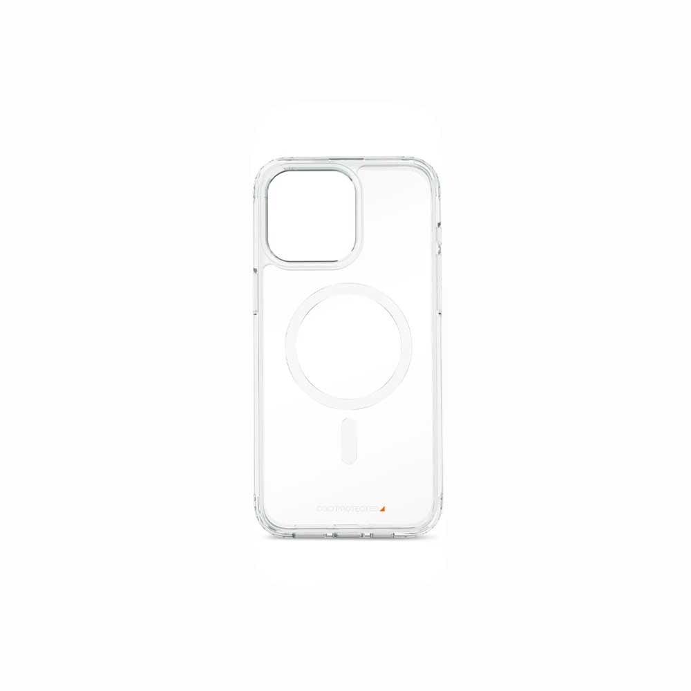 ArmorPro D3O Protected Clear Case MagSafe WHT iPhone 15 Pro Max