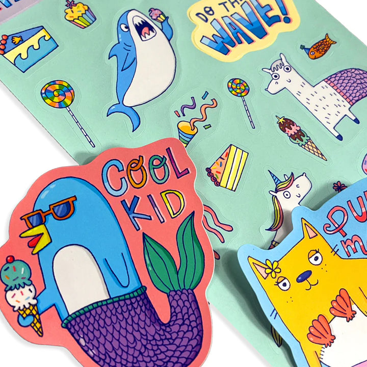 Ooly Stickiville Stickers: Mermade To Party Scented 2 Sheets