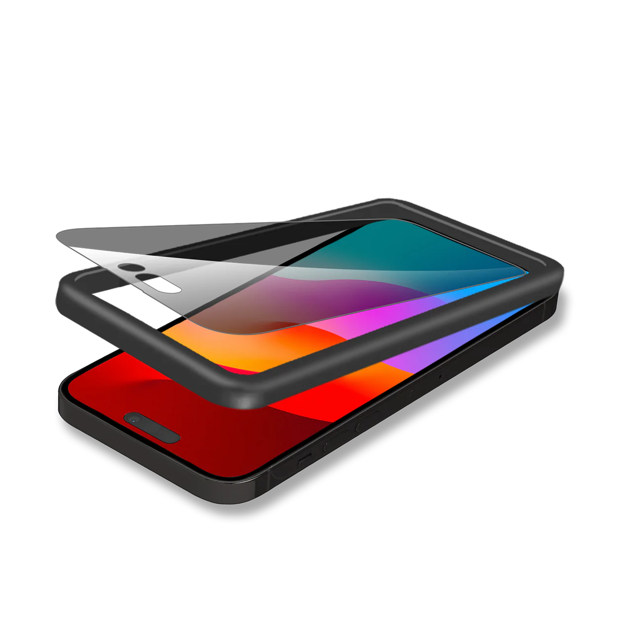 Baykron SP Glass 2.5D HD Privacy with applicator IP15 Pro