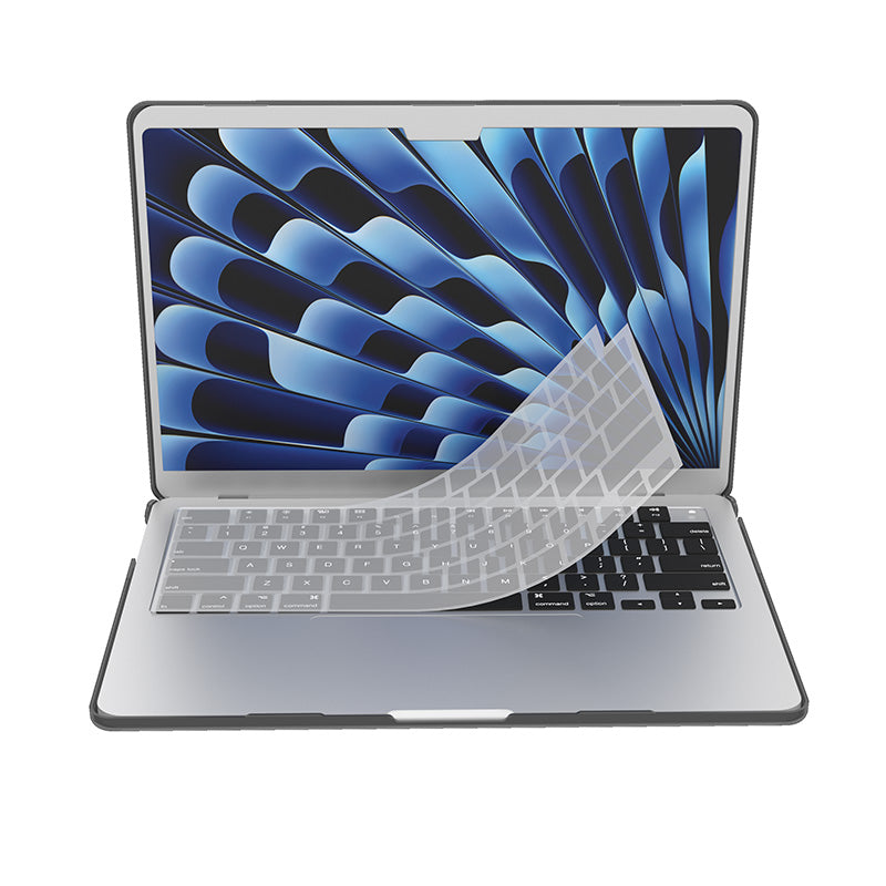 CASEMATE MACBOOK AIR 15- 24/23, M3/M2 - SNAP-ON CASE SMOKE