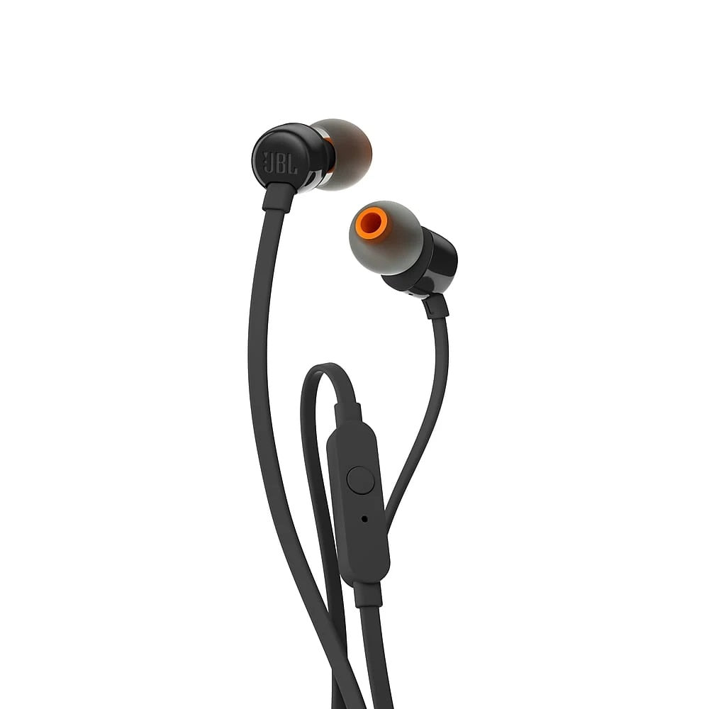 JBL In-Ear Headphones, Black - T110