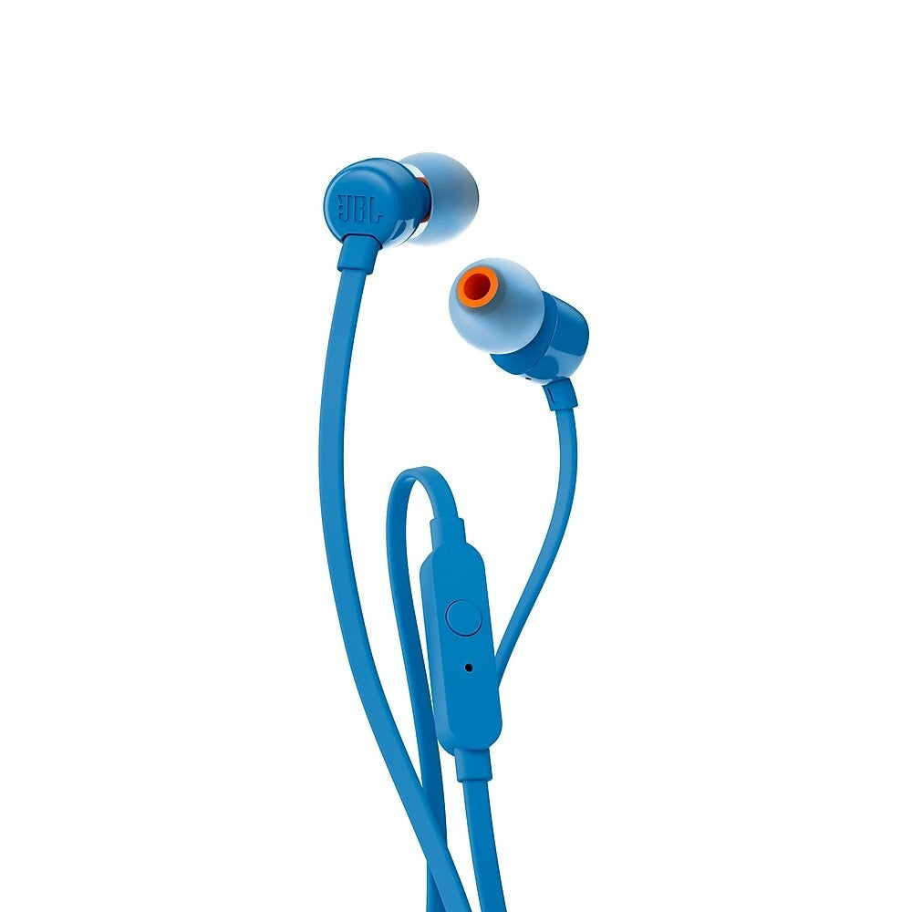 JBL In-Ear Headphones, Blue - T110