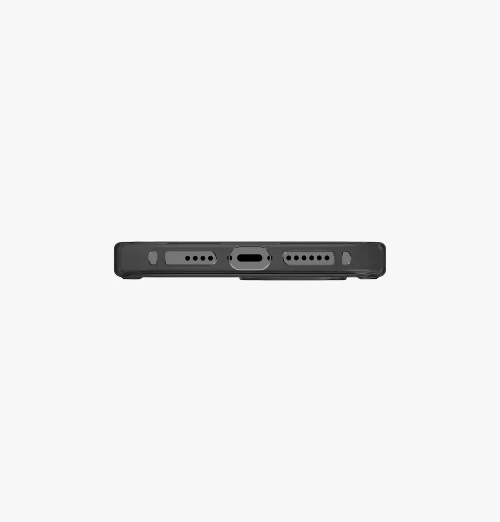 Uniq Hybrid iPhone 14 Magclick Charging Lifepro Xtreme AF Smokefrost Smoke Case