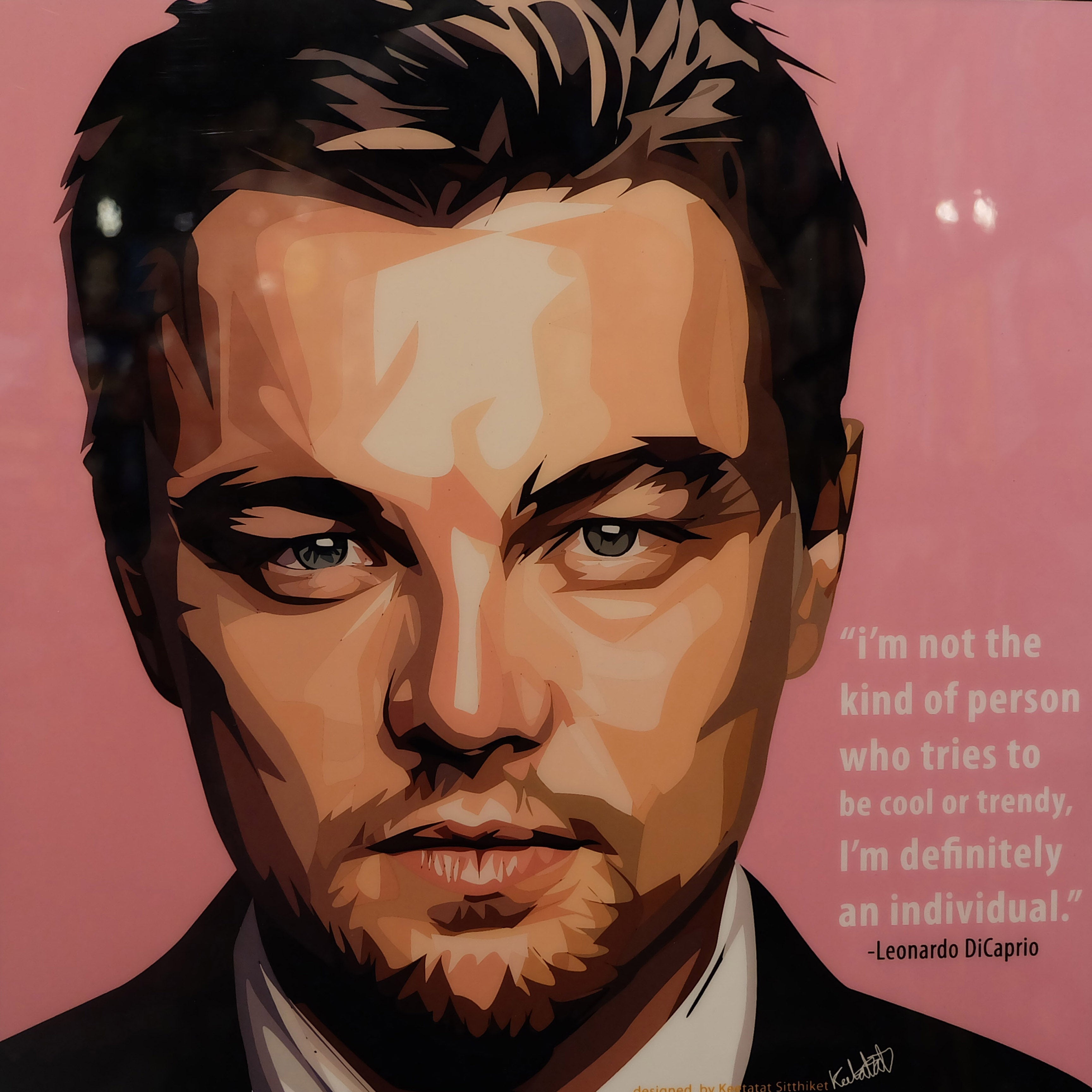 LEONARDO DiCAPRIO VER1 25X25